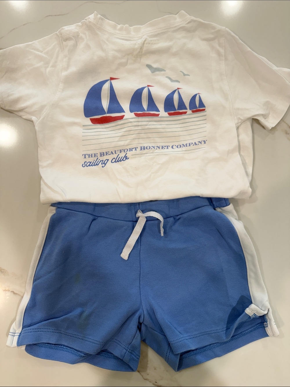 Beaufort bonnet set shorts and shirt